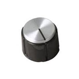 1 pcs : 1202BP - Knobs & Dials Black Bushing Instrument Knob
