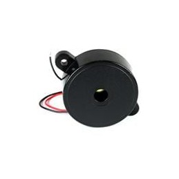 1 pcs : PK-41N29W-24VQ - Piezo Buzzers & Audio Indicators 12-28DC 87-104DB 2900HZ CONT 44X14