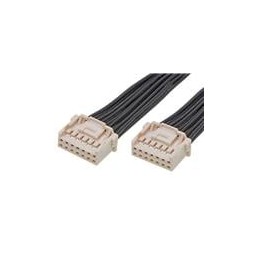 1 pcs : 221955-1142 - Rectangular Cable Assemblies iGrid-to-iGrid (OTS) Cable Assembly Dual Row 150mm Length 14 Circuits Natural