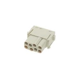 1 pcs : 09140083101 - Heavy Duty Power Connectors HAN 16A 8P FEMALE ORDER CONTACTS SEP