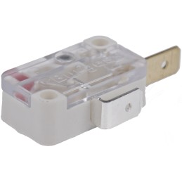 50 pcs - Saia-Burgess Plunger Micro Switch, Tab Terminal, 10 A @ 250 V ac, SPST, IP40