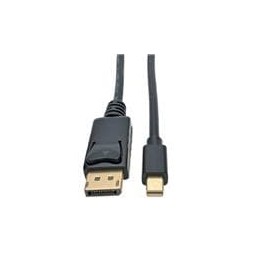 1 pcs : P583-003-BK - Audio Cables / Video Cables / RCA Cables 3FT BLACK MINI DP TO DP CBL