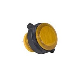 1 pcs : CNX722C401120T - LED Panel Mount Indicators PMI 22mm LED 120V Tab Yellow MS