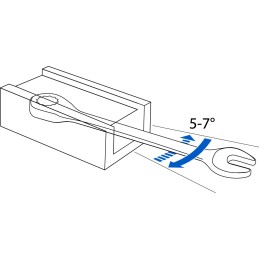 1 pcs - Gedore Series 7R Series Combination Ratchet Spanner, 36mm, Metric, Double Ended, 480 mm Overall