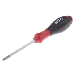 1 pcs - Wiha Pozidriv Screwdriver, PZ1 Tip, 80 mm Blade, 191 mm Overall