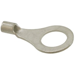 1 Pack of 1000 - Molex, VersaKrimp Uninsulated Ring Terminal, M8 (5/16) Stud Size, 1mm² to 2.5mm² Wire Size