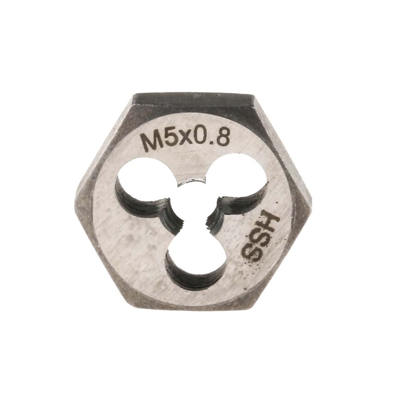 1 pcs - RS PRO 0.8mm Pitch M5 HSS piece Die Nut