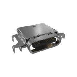 5 pcs - Amphenol Right Angle, SMT, Socket Type C 4.0 USB C Connector