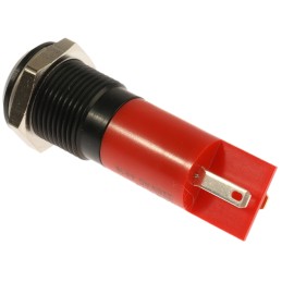 1 pcs - RS PRO Red Panel Mount Indicator, 240V ac, 14.5mm Mounting Hole Size, Solder Tab Termination, IP40
