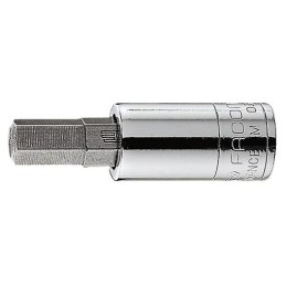 1 pcs - Facom 1/4 in Drive Bit Socket, Hex Bit, 1/4in, 37 mm Overall Length