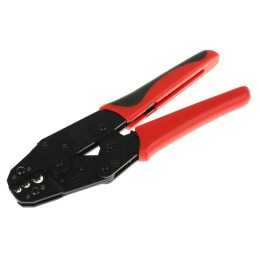1 pcs - RS PRO Hand Ratcheting Crimp Tool for Tubular Cable Lugs, 4 - 10mm² Wire