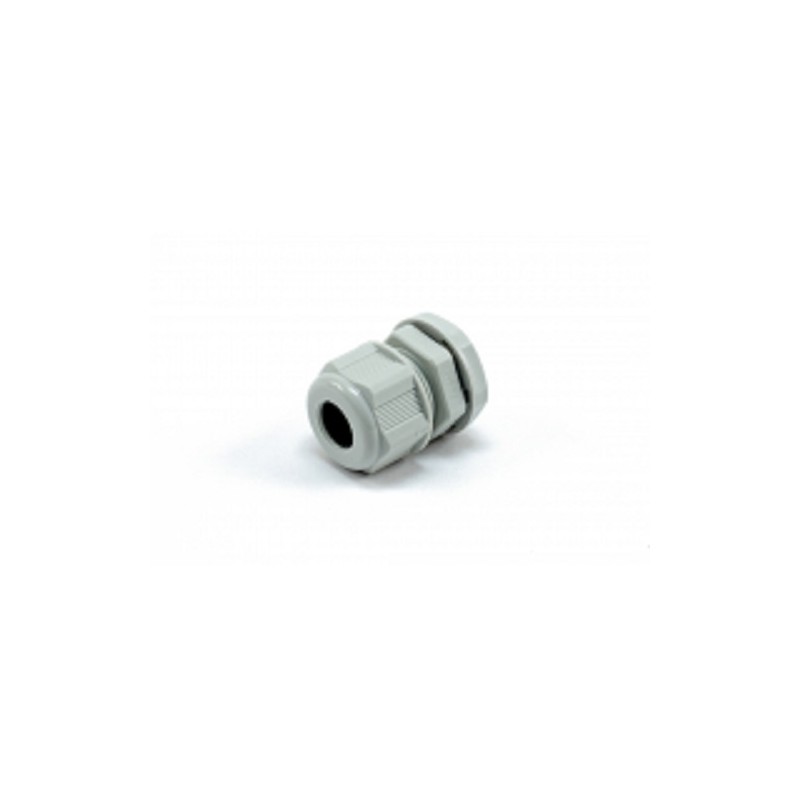 1 pcs - Hammond 1427NCG Series Grey Nylon Cable Gland, PG11 Thread, 5mm Min, 10mm Max, IP68