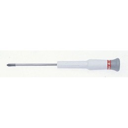 1 pcs - Facom Phillips Screwdriver, PH0 Tip, 35 mm Blade, 117 mm Overall