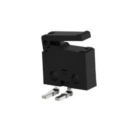 500 pcs - TE Connectivity Lever Snap Action Micro Switch, Left Angle PCB Terminal, 0.5A at 30VDC, SPST