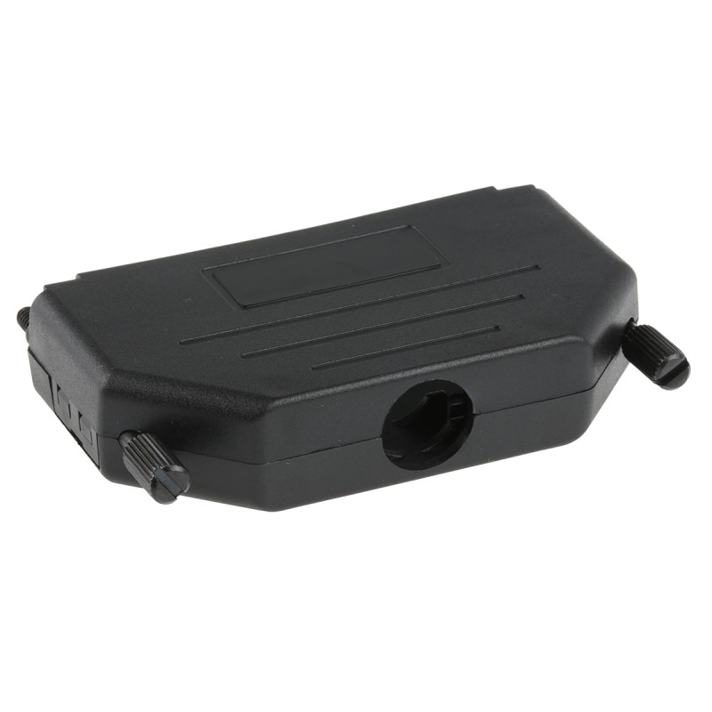 5 pcs - MH Connectors MHDPPK-SLIM Series Polyamide D Sub Backshell, 37 Way, Strain Relief