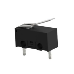 500 pcs - TE Connectivity Lever Snap Action Micro Switch, PCB Terminal, 0.1A at 30VDC, SPST