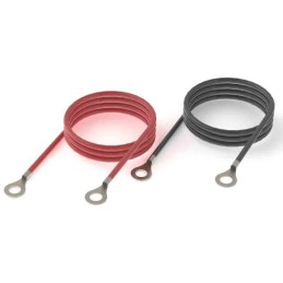 1 pcs - Arcol HSC500 Series Black 3 mm² Hook Up Wire, 12 AWG, 19/0.45 mm, 500mm, PTFE Insulation