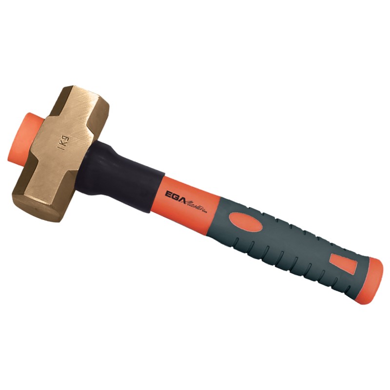 1 pcs - Ega-Master Beryllium Copper Sledgehammer with Fibreglass Handle, 3kg