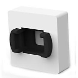 500 pcs - TE Connectivity Black Tactile Switch Cap for Illuminated Tactile Switch, 2311403-2