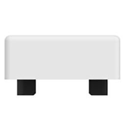 500 pcs - TE Connectivity Black Tactile Switch Cap for Illuminated Tactile Switch, 2311403-2