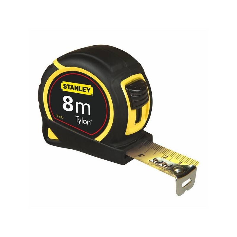 1 pcs - Stanley 8m Tape Measure, Metric & Imperial