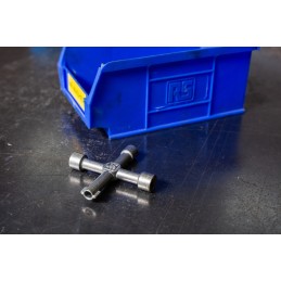 1 pcs - RS PRO Zinc Alloy 5-way Control Cabinet Key
