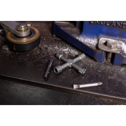 1 pcs - RS PRO Zinc Alloy 5-way Control Cabinet Key