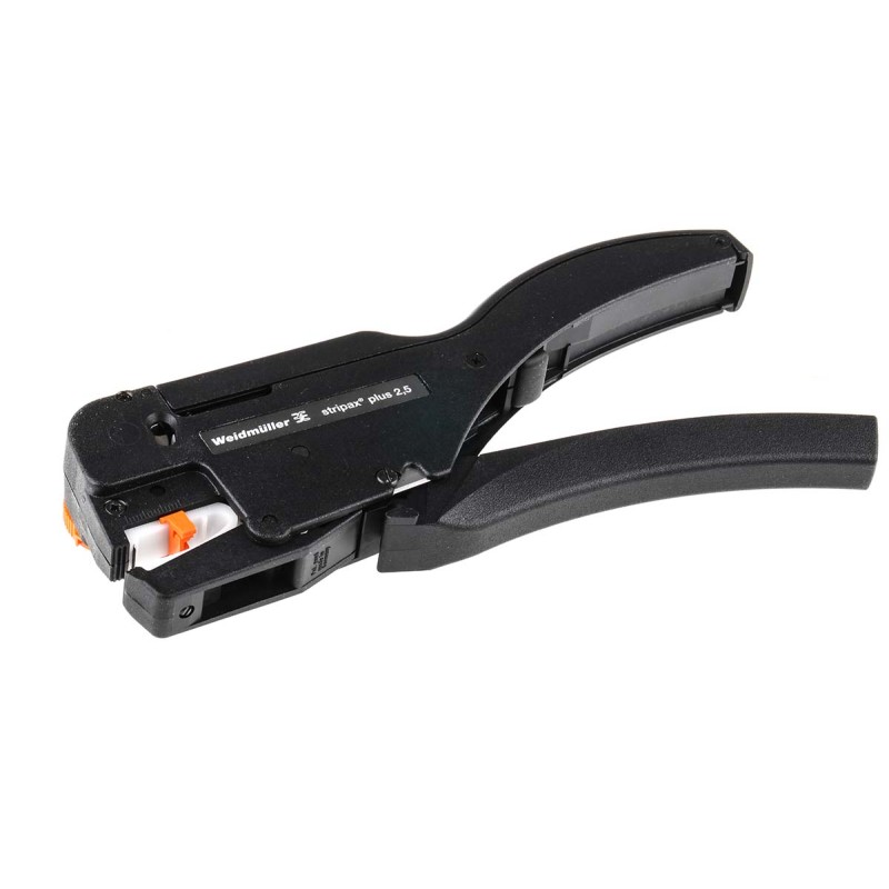 1 pcs - Weidmuller STRIPAX Series Crimp Tool & Wire Stripper, 0.5mm Min, 210mm Max