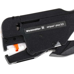1 pcs - Weidmuller STRIPAX Series Crimp Tool & Wire Stripper, 0.5mm Min, 210mm Max