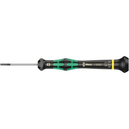 1 pcs - Wera Slotted Precision Screwdriver, 1.5 x 0.23 mm Tip, 40 mm Blade, 137 mm Overall