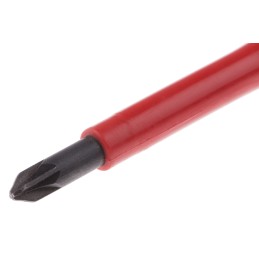 1 pcs - CK Pozidriv Insulated Screwdriver, PZ1 Tip, 75 mm Blade, VDE/1000V