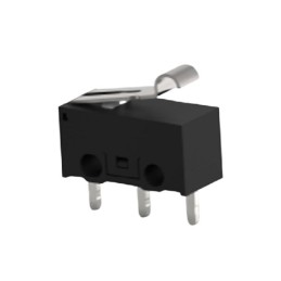 500 pcs - TE Connectivity Roller Snap Action Micro Switch, PCB Terminal, 3A at 125VAC, SPDT