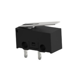 500 pcs - TE Connectivity Lever Snap Action Micro Switch, PCB Terminal, 0.1A at 30VDC, SPST