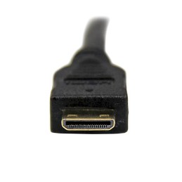 1 pcs - StarTech.com 1920 x 1200 Male Mini HDMI to Male DVI-D Single Link Cable, 1m