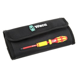 1 pcs - Wera Phillips, Pozidriv, Slotted, Torx Interchangeable Insulated Screwdriver Set, 15-Piece