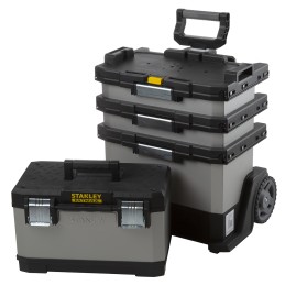 1 pcs - Stanley Plastic Wheeled, 893mm x 568mm x 389mm