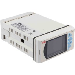 1 pcs - ABB CM15 Panel Mount Process Indicator, 50 x 97mm 2 Input, 2 Output Analogue, Relay, 100 - 240 V ac Supply