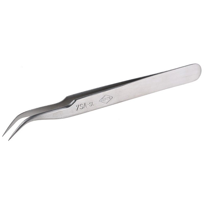 1 pcs - Weller Erem 120 mm, Stainless Steel, Pointed, Tweezers