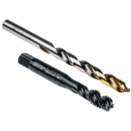 1 pcs - Dormer Tap & Drill Set, M12 Thread, Metric Standard, Hand Tap