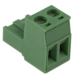 5 pcs - Phoenix Contact 5.08mm Pitch 2 Way Pluggable Terminal Block, Plug, Cable Mount, Screw Termination