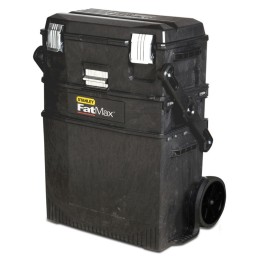 1 pcs - Stanley Stanley Fatmax Plastic Tool Box, with 2 Wheels, 549 x 413 x 549mm