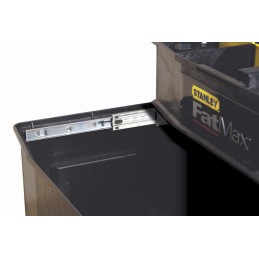 1 pcs - Stanley Stanley Fatmax Plastic Tool Box, with 2 Wheels, 549 x 413 x 549mm