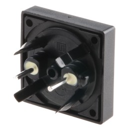 100 pcs - Black Tactile Switch, SPST 125 mA @ 48 V dc