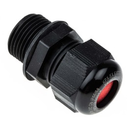 10 pcs - Kopex-EX CGM Series Black Nylon Cable Gland, M20 Thread, 6mm Min, 12mm Max, IP66, IP68