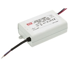1 pcs - MEAN WELL LED Driver, 24 - 36V Output, 25.2W Output, 700mA Output, Constant Current Dimmable