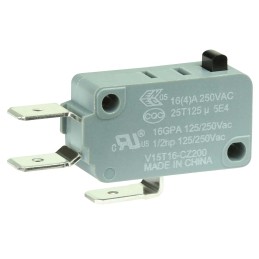 1000 pcs - Honeywell Pin Plunger Micro Switch, Short Solder Terminal, 16 A, SP-CO, IP00