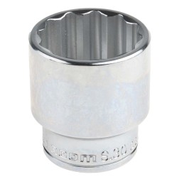 1 pcs - Facom 1/2 in Drive 30mm Standard Socket, 12 point, 44 mm Overall Length