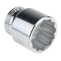 1 pcs - Facom 1/2 in Drive 30mm Standard Socket, 12 point, 44 mm Overall Length