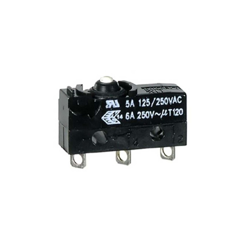 1000 pcs - Honeywell Pin Plunger Micro Switch, PCB Straight Terminal, 6 A, SP-CO, IP00