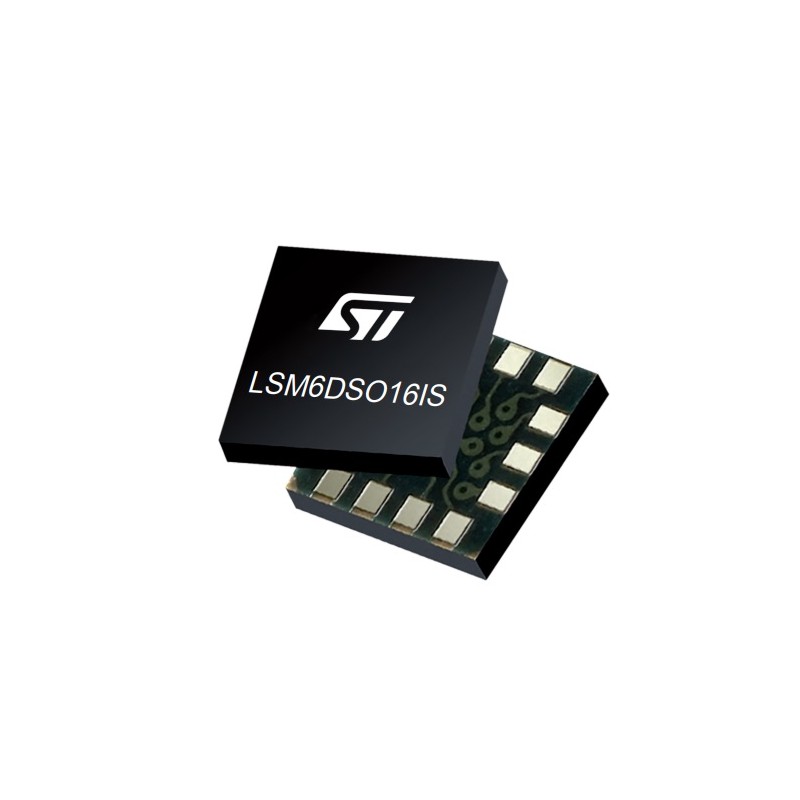 1 pcs - STMicroelectronics 3-Axis Surface Mount Accelerometer & Gyroscope, LGA-14L, I2C, SPI, 14-Pin